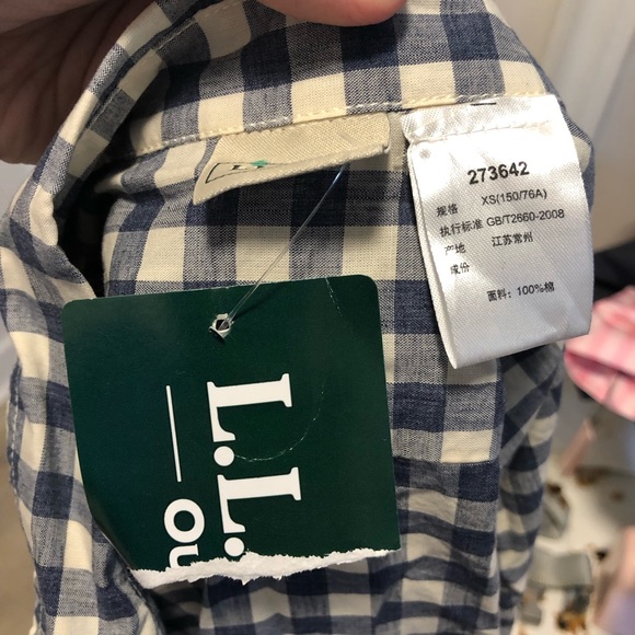 Ll Bean youth girls nwt shirt size xs - Picture 4 of 5